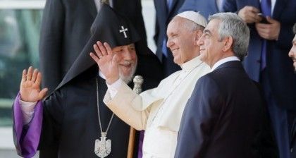 La visita del Papa a Armenia