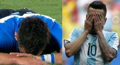 Jornada triste para la Argentina