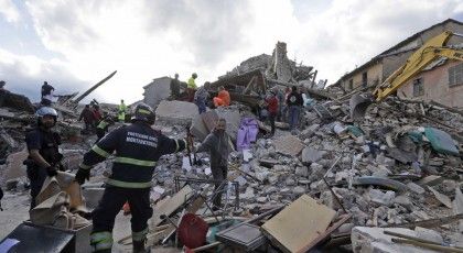 Terremoto en el centro de Italia