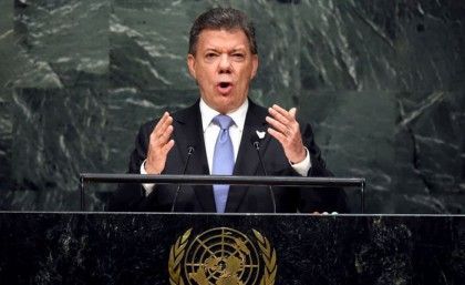 Santos presentó en la ONU el acuerdo de paz
