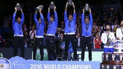Argentina es campeón de la Copa Davis