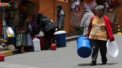 Bolivia declara emergencia nacional por la sequía