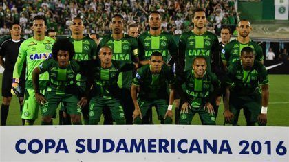 El gesto de los jugadores colombianos tras la tragedia de Chapecoense