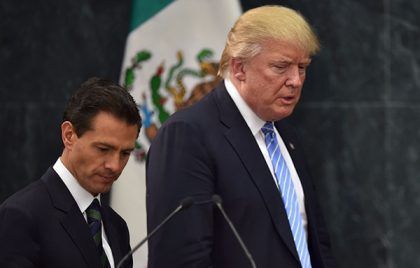 Peña Nieto canceló la reunión con Trump