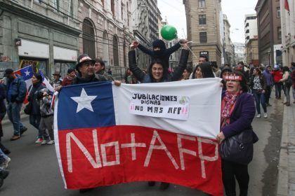 El Gobierno chileno modifica el sistema jubilatorio