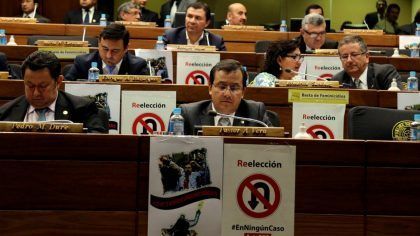 La Cámara de Diputados hunde el proyecto de reelección en Paraguay