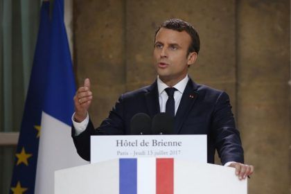 Francia: baja la popularidad del presidente Macron