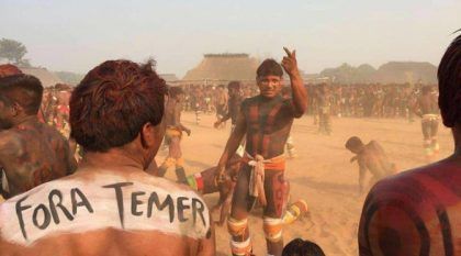 Michel Temer acusado de canjear derechos indígenas por votos de apoyo