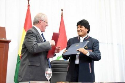 Bolivia y Perú discutirán sobre el proyecto de tren bioceánico