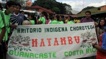 Costa Rica crea un distrito indígena