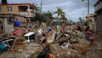 La OPS colabora en el Caribe para evaluar los daños del huracán Irma