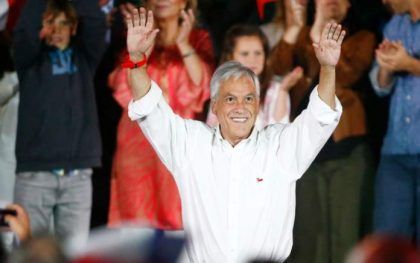 Sebastián Piñera es nuevamente presidente de Chile