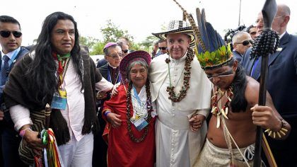 El Papa se reunirá con indígenas de Perú, Bolivia y Brasil