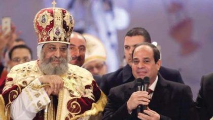 Al Sisi a los coptos: “Ustedes son nuestro pueblo”