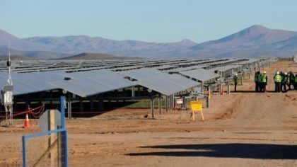Chile construye la mayor planta de almacenamiento solar del mundo