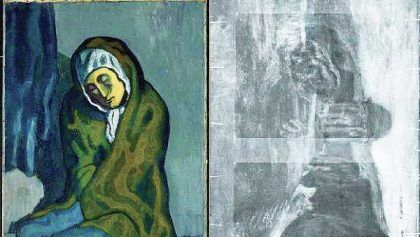 Una obra de Picasso oculta una pintura de Torres García