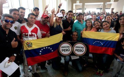 Desde abril Perú recibió a 353 mil venezolanos