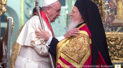 El Papa y el Patriarca Bartolomé rezarán juntos por la paz en Medio Oriente