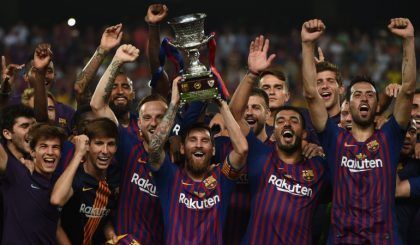 El Barcelona se adueñó de la Supercopa de España