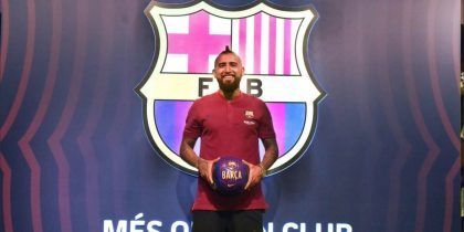 El chileno Arturo Vidal jugará en el Barcelona