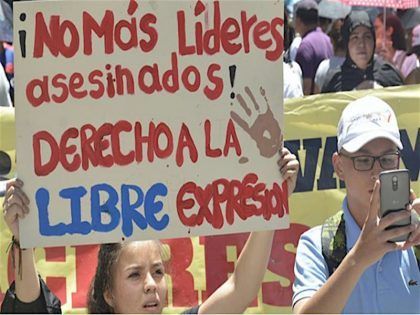 Colombia: 110 líderes sociales asesinados y 38.000 desplazados en 8 meses