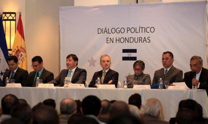 Comenzó en Honduras el diálogo político