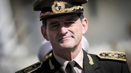 Presidente de Uruguay sanciona al jefe del Ejército