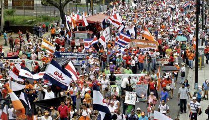 Costa Rica: los sindicatos buscan la intervención de la Corte Suprema