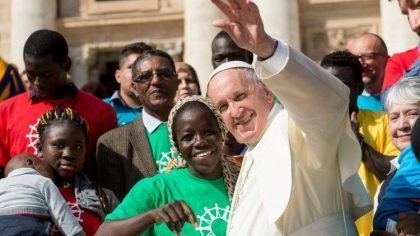 Llamamiento del Papa a respetar la dignidad de todos los seres humanos