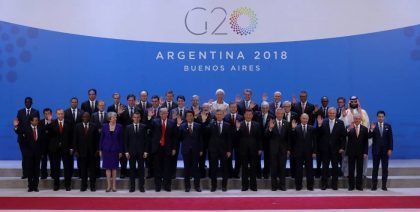 Greenpeace destacó el compromiso del G20 con el cambio climático