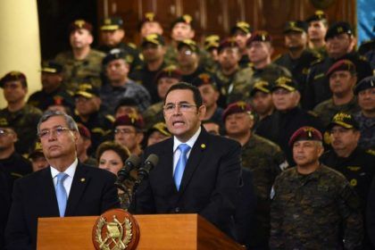 El presidente de Guatemala vuelve a trabar la lucha contra la corrupción