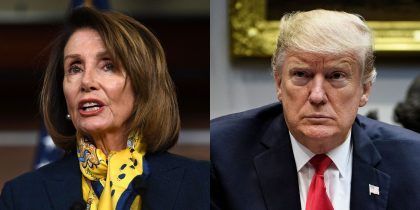 Trump se estrella contra el muro de Nancy Pelosi