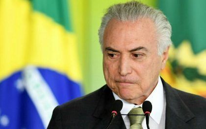El ex presidente de Brasil, Michel Temer, detenido en el caso Lava jato