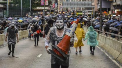 Tres jornadas de manifestaciones paralizan la ciudad de Hong Kong