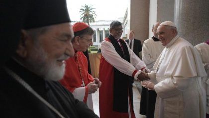 Francisco: Es irreversible el compromiso ecuménico de la Iglesia Católica