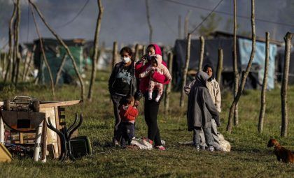 La Iglesia y la toma de tierras