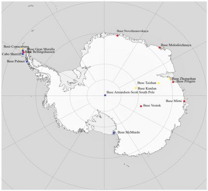 Superpotencias mueven fichas en la Antártida