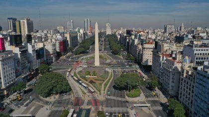 Plaza de la República: panorámica a 360° de la ciudad