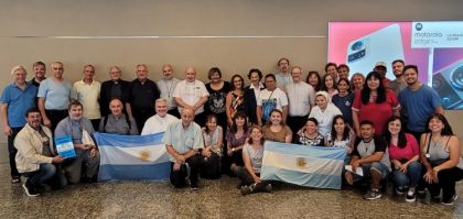 La delegación argentina que participa del Encuentro Sinodal del Cono Sur